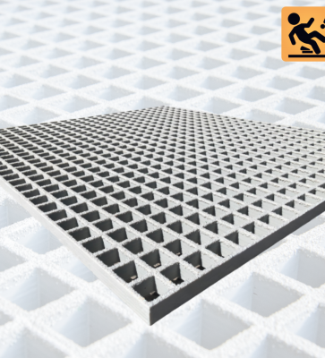 Cutting GRP Grating