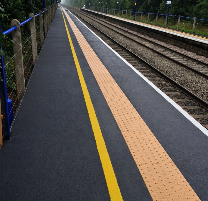 GRP Rail Platform Overlay Board