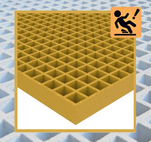 Open Mesh GRP Grating Panels