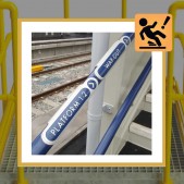braille handrail wayfinding system