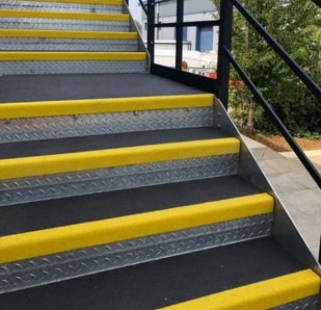 Anti-Slip GRP Stair Treads